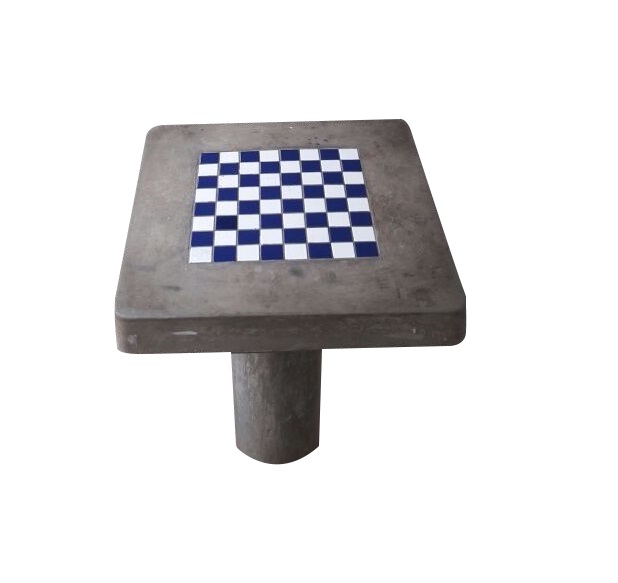 Jogo de Xadrez em Pedra possui 35 cm em cada lado Comprar